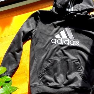 Adidas boys black hoodie